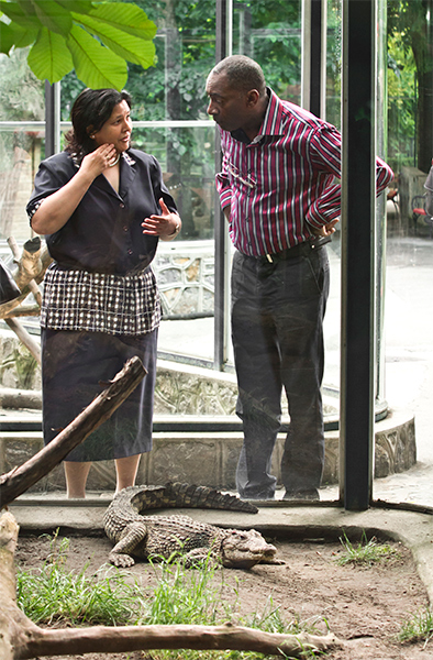 Новые постояльцы зоопарка в Белграде